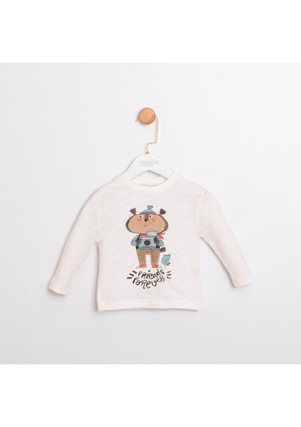 Erkek Çocuk Ceket, Tişört ve Pantolon Takımı – 3'lü Set, Şık ve Konforlu indirimleri