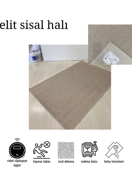 Elit Sisal 7352 Bej Halı