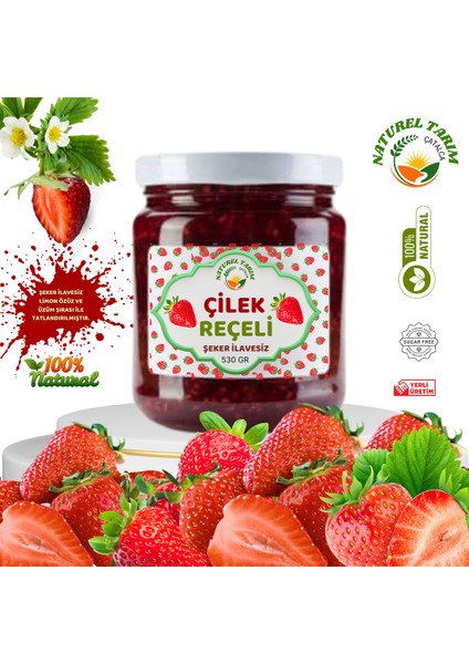 Naturel Vişne & Çilek Reçeli 2 Lipaket indirimleri