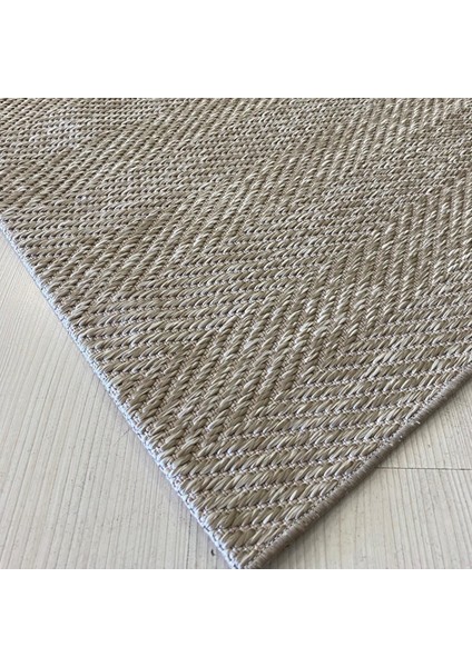 Elit Sisal 7353 Koyu Bej Halı modelleri