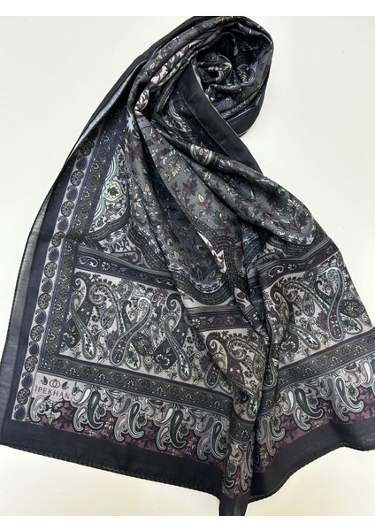 Hindu Desen Ince Pamuk Şal