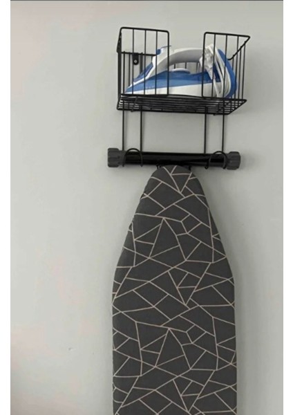 Kapı ve Duvara Monte Ütü ve Ütü Masası Düzenleyici Organizer Süper Sticker Askı(Ütü Askısı) fırsatları