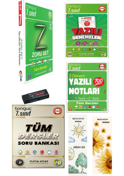 7. Sınıf Tüm Dersler Soru Bankası 7. Sınıf Yazılı Notları 2. Dönem 1 ve 2. Yazılı 7. Sınıf Zoru Bankası Tüm Dersler Seti 7. Sınıf Yazılı Denemeleri 2. Dönem 1 ve 2. Yazılı