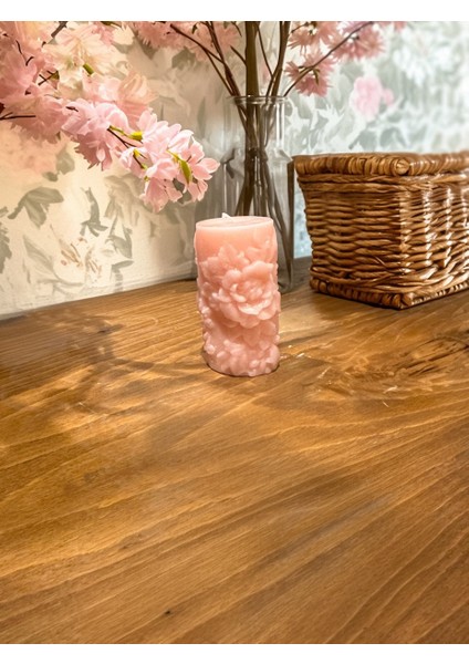 De.Lut Tasarım Parafin Kokulu Dekoratif Mum No.8 Çiçek Bahçesi fırsatları