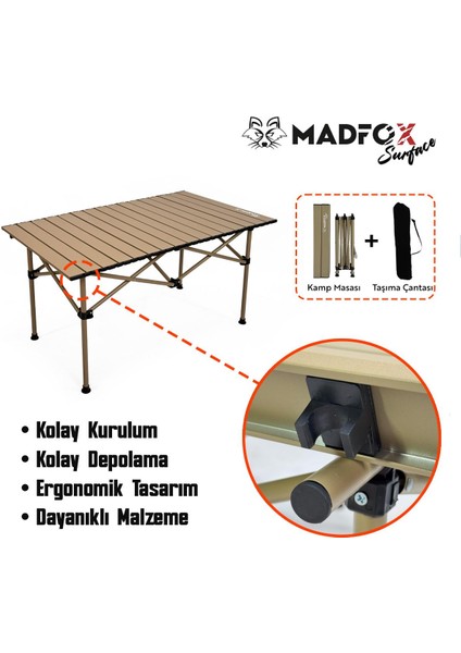 Surface Katlanır Kamp Masası