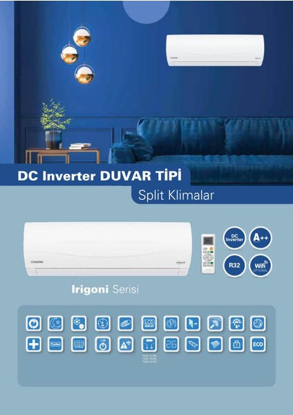 18000 Btu Irigoni Inventer Klima