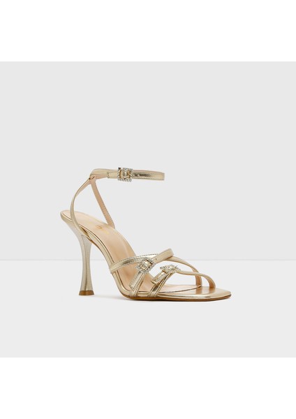 Becca-Tr Sandalet Yüksek Topuklu Sandalet;abiye Sandalet - Gümüş fırsatları