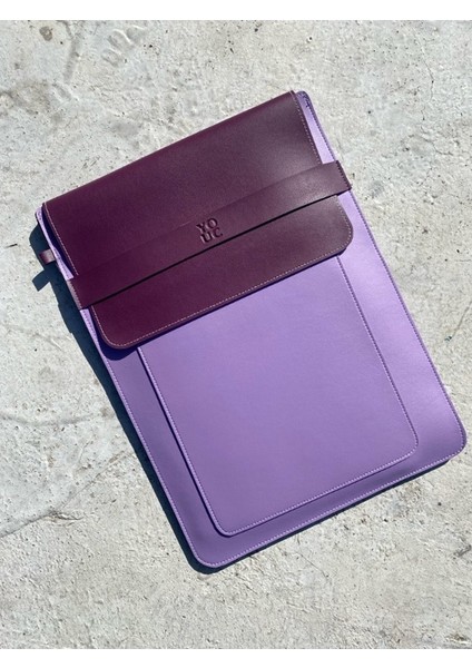 MacBook Pro, Air ve Diğer Uyumlu Laptop Kılıfı 13’ 14’ 15' Inç Notebook Vegan Suni Deri Çanta