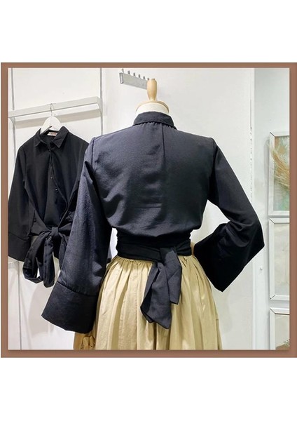 Rstm Butik Bağlamalı Gömlek modelleri