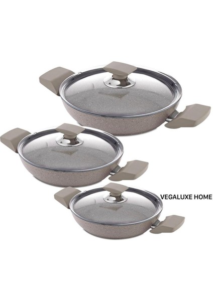 Safir 6 Parça Omlet Set Bej