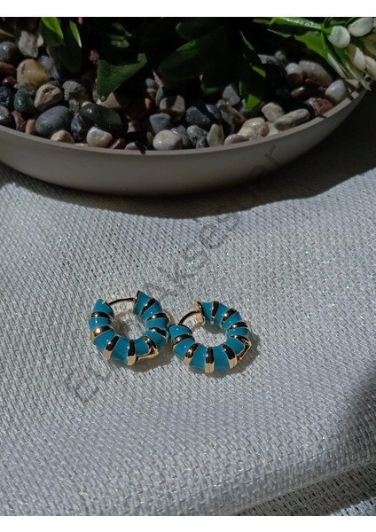 Mavi Renk Vintage Küpe fiyatları