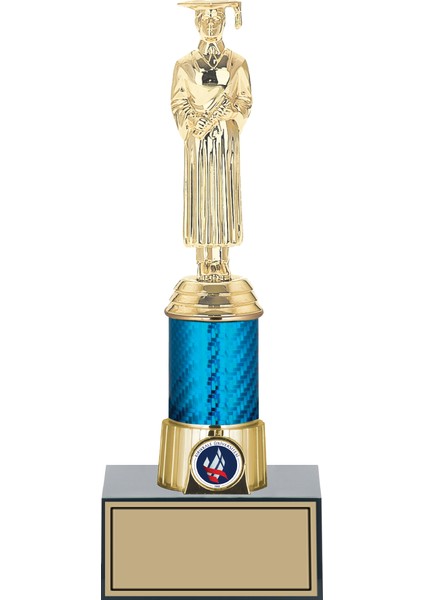 Erkek Mezuniyet Hediyesi - Erkek Mezuniyet Ödülü - Mezuniyet Ödül Kupası FG005C27 cm