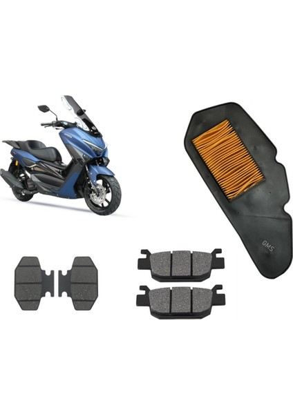 Arora Max-T 150 Bakım Seti Ön-Arka Balata ve Hava Filtresi