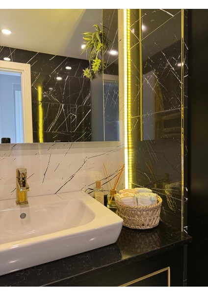 Beyaz Atölyem Banyo Düzenleyici Sepet Çapraz Örgülü