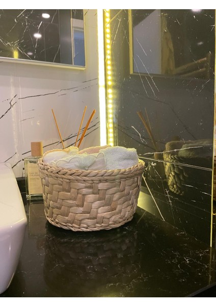 Beyaz Atölyem Banyo Düzenleyici Sepet