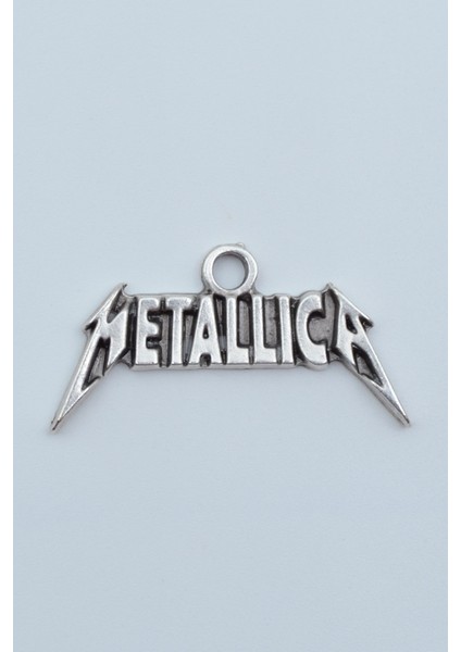Metallica Kolye Ucu - Antik Gümüş Kaplama - Kod:290