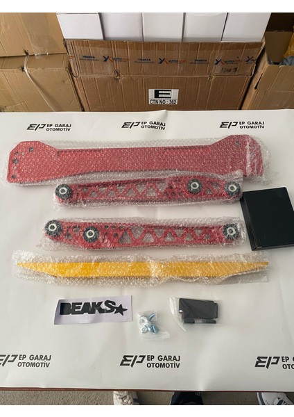 Honda Ies Civic 1996-2001 Model Uyumlu Kırmızı Renkli Beaks Asr Denge Kolu modelleri