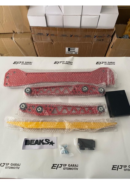 Honda Ies Civic 1996-2001 Model Uyumlu Kırmızı Renkli Beaks Asr Denge Kolu fırsatları