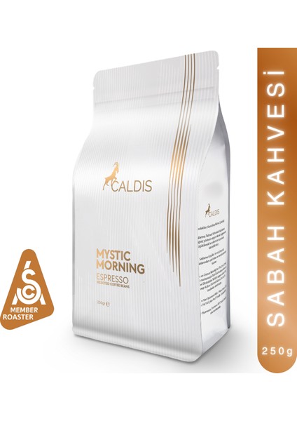 Mystic Morning™ 250 g Espresso '%100 Arabica Çekirdek Kahve