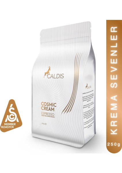 Cosmic Cream™ 250 gr Espresso Çekirdek Kahve