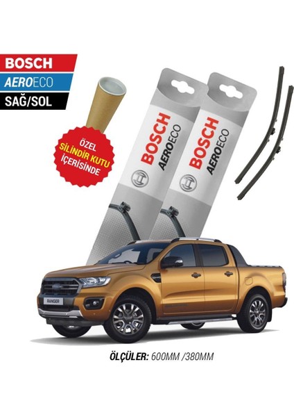 Ford Ranger 2018 Silecek Takımı Bosch Aeroeco