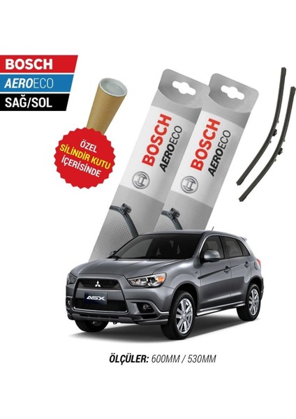 Mitsubishi Asx 2010 Silecek Takımı Bosch Aeroeco