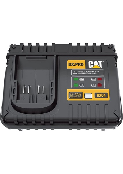 Cat Dxc4 18VOLT Li-Ion One For All Profesyonel Hızlı Akü Şarj Cihazı