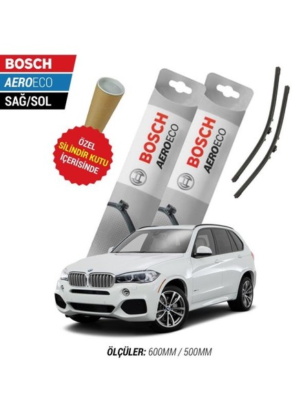 Bmw X5 F15 2015 Silecek Takımı Bosch Aeroeco