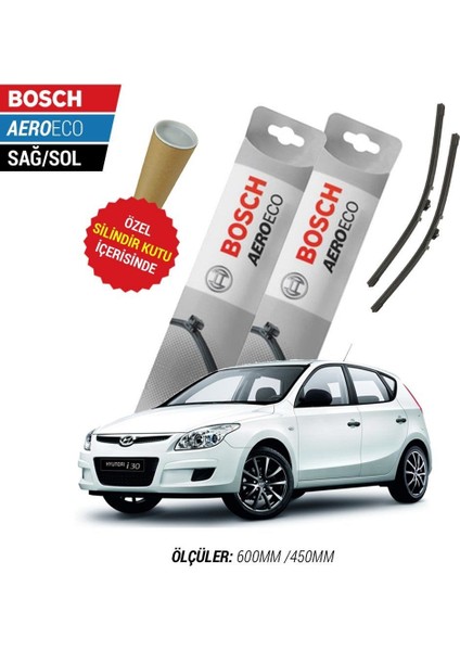 Hyundai I30 2008 Silecek Takımı Bosch Aeroeco