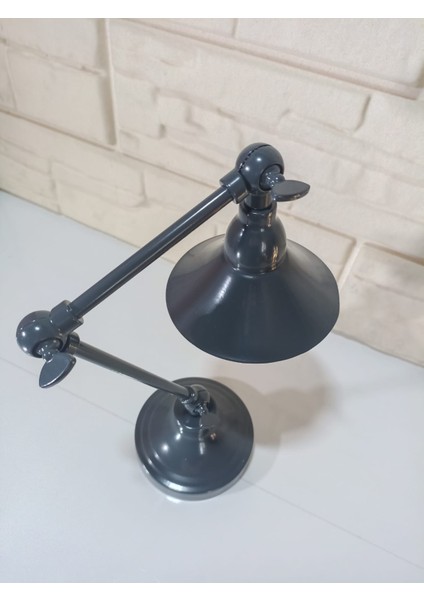 Metal Masa Lambası Antresit(Koyu Gri) fırsatları
