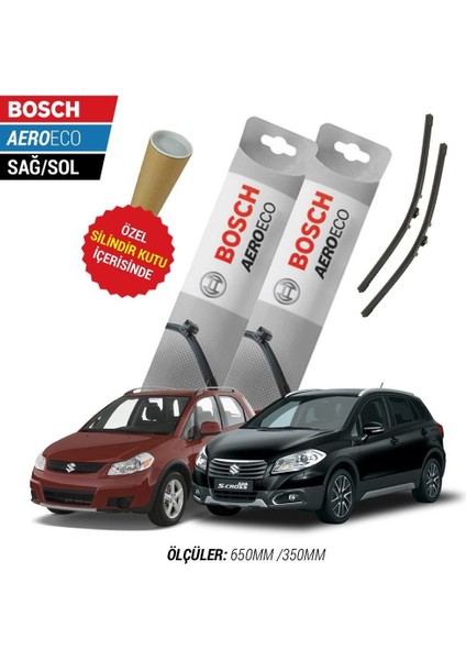 Suzuki Sx4 S-Cross 2009 Silecek Takımı Bosch Aeroeco