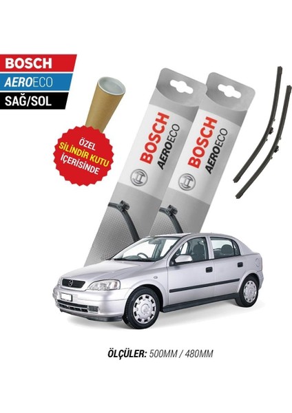 Opel Astra G 2002 Silecek Takımı Bosch Aeroeco