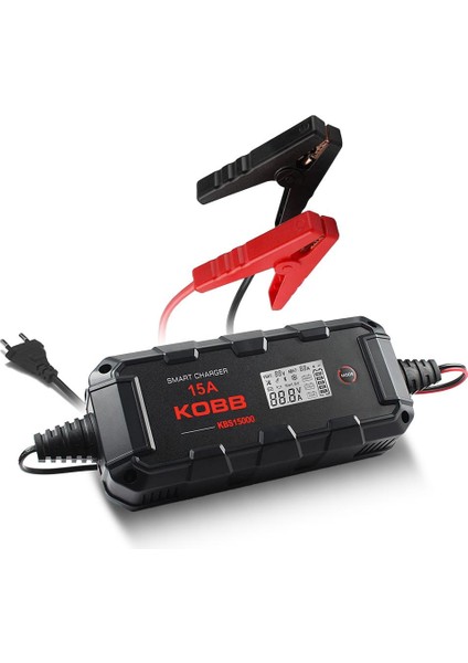 KBS15000 6V/12V/24V 300A Akıllı Dijital Akü Şarj ve Akü Bakım/desülfatör