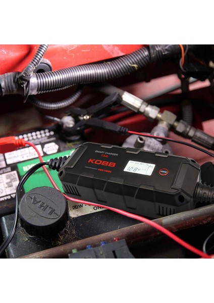 KBS15000 6V/12V/24V 300A Akıllı Dijital Akü Şarj ve Akü Bakım/desülfatör