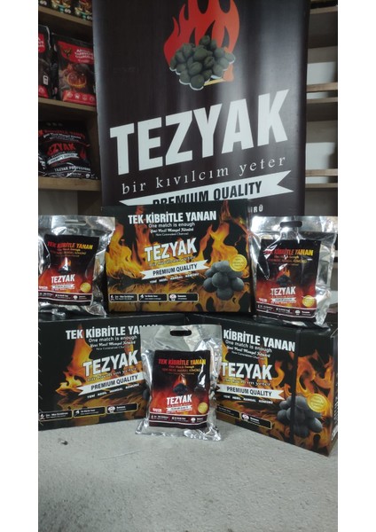 Klasik Tek Kibritle Yanan Yeni Nesil Mangal Kömürü (2 Kg x10 =20 Kg)
