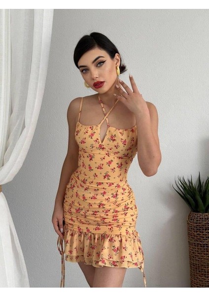 Darcie Ip Askılı Elbise