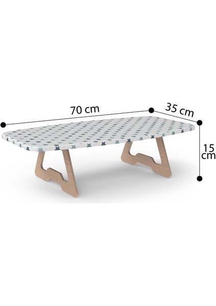 Lüx Wood Ahşap Mini Ütü Masası 15122