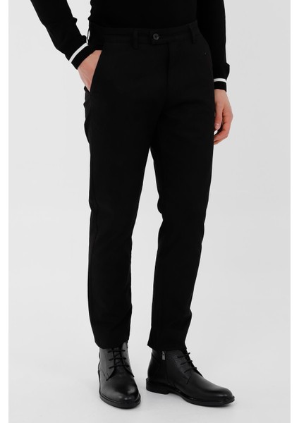 Siyah Slim Fit Chino Pantolon fiyatları