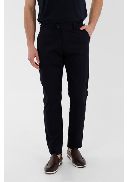Lacivert Slim Fit Chino Pantolon fiyatları