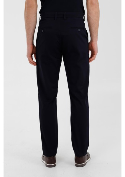 Lacivert Slim Fit Chino Pantolon fırsatları