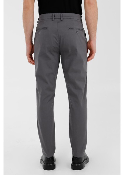 Antrasit Comfort Fit Chino Pantolon fırsatları