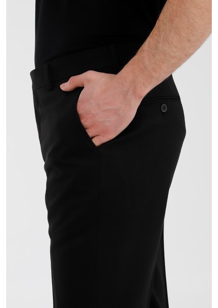 Siyah Flanel Pantolon modelleri