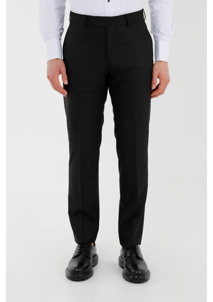 Siyah Comfort Fit,klasik Pantolon fiyatları