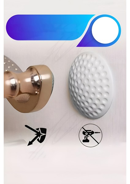 Kapı Stopperi Golf Topu Model Kapı Çarpma Önleyici 4 Adet