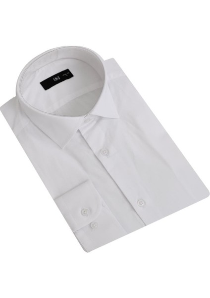 Beyaz Slim Fit Uzun Kol Gömlek fiyatları