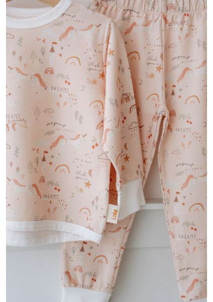 Bebek Çocuk Pijama Takımı 1.0 Tog, Modal & Pamuk -Unicorn fırsatları