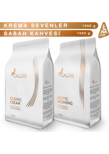 Avangard™ 2'li 1000 gr Espresso Çekirdek Kahve