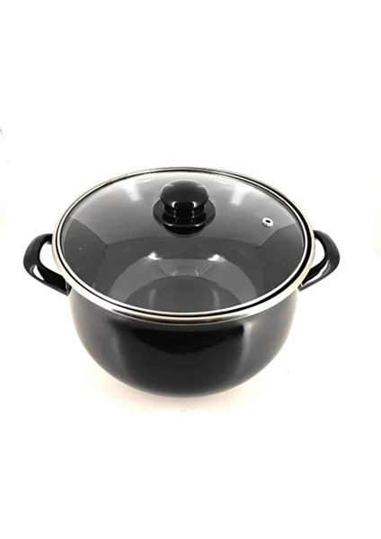 Emaye Bakraç Yoğurt Kovası Tenceresi 5 Litre Saklama, Çinko Tencere