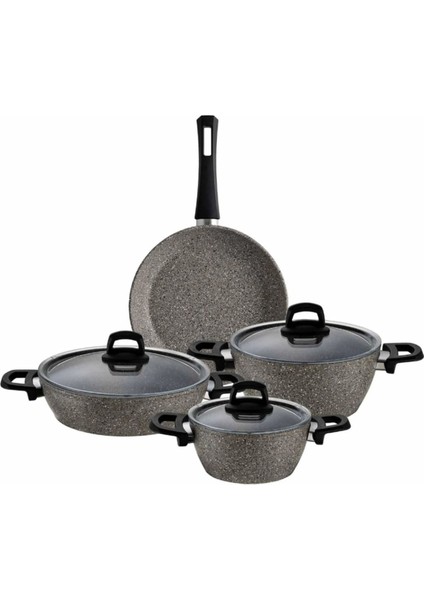 Myra Granit Kaplama Derin Tencere Seti 18-22-26 cm – Ergonomik Saplı, Dayanıklı ve Kolay Temizlenir fiyatları