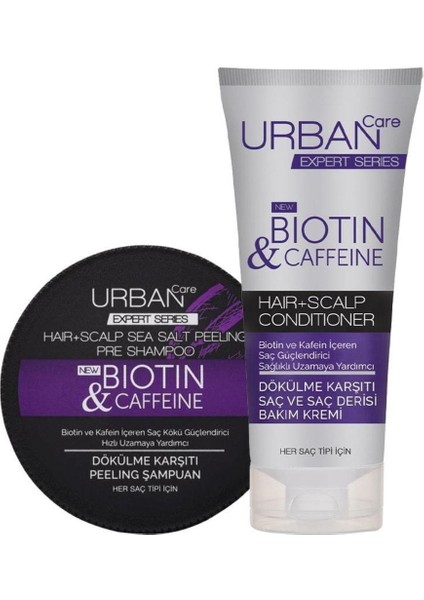 Expert Biotin & Kafein Peeling Şampuan ve Bakım Kremi